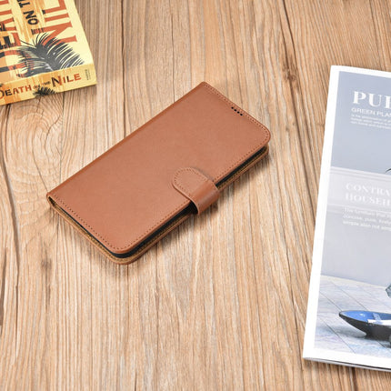 ICARER Leather Wallet Case for Galaxy S22+ Brown – image 11