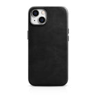 ICARER iPhone 14 magnetic leather case with MagSafe Oil Wax Premium Leather Case black