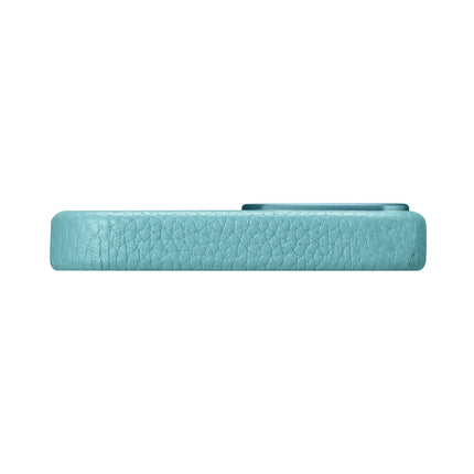 ICARER iPhone 14 magnetic leather case with MagSafe Litchi Premium Leather Case green – image 4