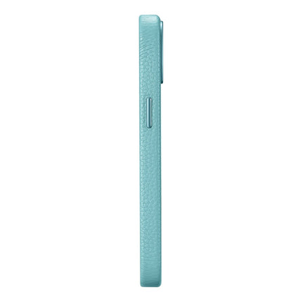 ICARER iPhone 14 magnetic leather case with MagSafe Litchi Premium Leather Case green – image 7