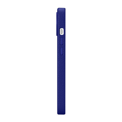 ICARER iPhone 14 Plus magnetic leather case with MagSafe Litchi Premium Leather Case navy blue – image 6