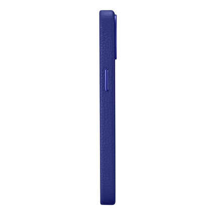 ICARER iPhone 14 Plus magnetic leather case with MagSafe Litchi Premium Leather Case navy blue – image 7