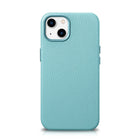 ICARER iPhone 14 Plus magnetic leather case with MagSafe Litchi Premium Leather Case green