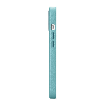 ICARER iPhone 14 Plus magnetic leather case with MagSafe Litchi Premium Leather Case green – image 6