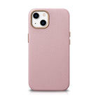 ICARER iPhone 14 Plus magnetic leather case with MagSafe Litchi Premium Leather Case pink