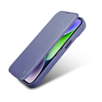 ICARER iPhone 14 Pro Max Magnetic Flip Case MagSafe CE Premium Leather light purple – image 8