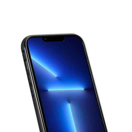 ICARER Case covered with natural leather for iPhone 14 Plus Leather Oil Wax, navy blue – image 3