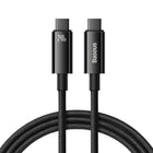 BASEUS Tungsten Gold USB-C cable 480Mb/s 240W 2m black