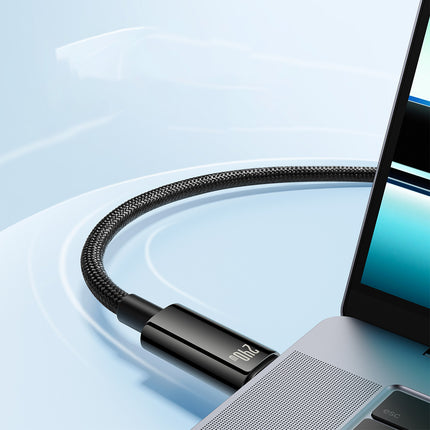 BASEUS Tungsten Gold USB-C cable 480Mb/s 240W 2m black – image 5
