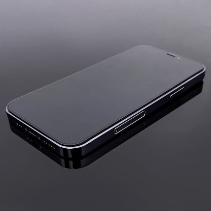 WOZINSKY Full screen tempered glass with frame for iPhone 15 Pro Max, black – image 4