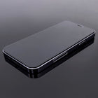 WOZINSKY Full screen tempered glass with frame for iPhone 15, black – image 4