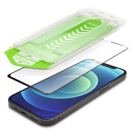 WOZINSKY 9H tempered glass with mounting frame for iPhone 14 Plus Premium Glass, black – image 4
