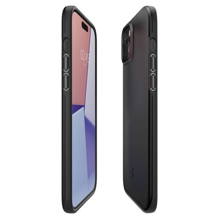 SPIGEN Protective case for iPhone 15 Plus Thin Fit, black – image 7