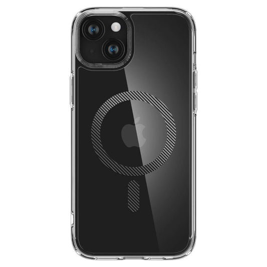 SPIGEN Ultra Hybrid MagSafe case for iPhone 15 Plus carbon