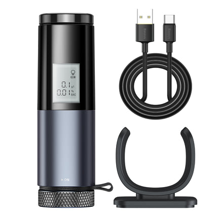 BASEUS Precise CRCX-01 breathalyzer with a 1m black USB-C cable – image 7