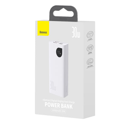 BASEUS Adaman2 10000mAh power bank with digital display 2x USB-A / 1x USB-C 30W white – image 5