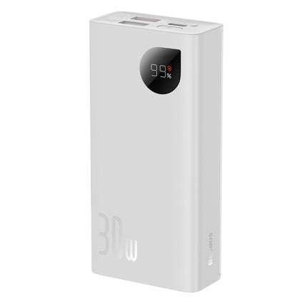 BASEUS Adaman2 10000mAh power bank with digital display 2x USB-A / 1x USB-C 30W white – image 7
