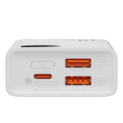 BASEUS Adaman2 10000mAh power bank with digital display 2x USB-A / 1x USB-C 30W white – image 8