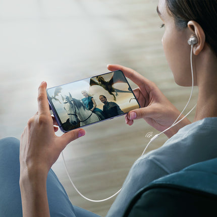 JOYROOM JR-EC06 USB-C in-ear headphones silver headset – image 10