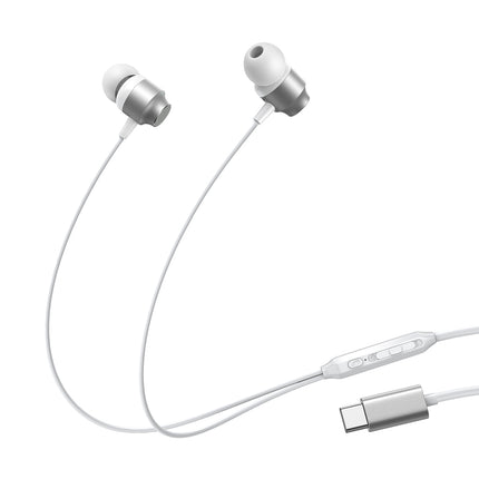 JOYROOM JR-EC06 USB-C in-ear headphones silver headset – image 7