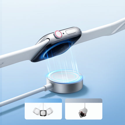JOYROOM 3in1 Cable USB-A cable with inductive charger + 2x iPhone Lightning 1.2m white – image 11