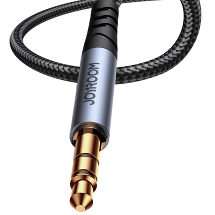 JOYROOM Audio Stereo AUX cable 3.5mm mini jack 1.2m black – image 3