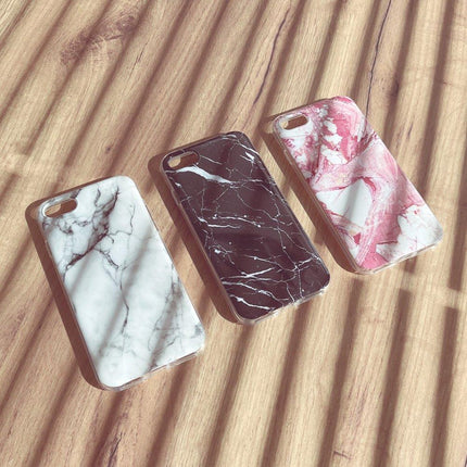WOZINSKY Marble gel case marble cover for Xiaomi Redmi 8A pink – image 2