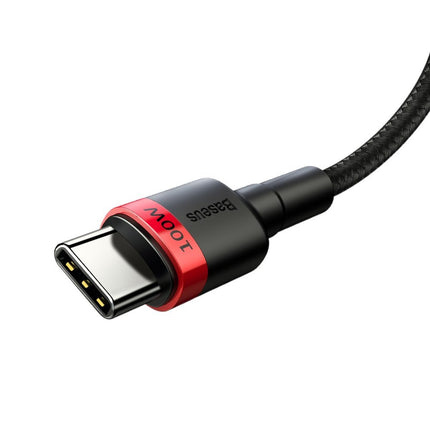 BASEUS Nylon strong cable USB-C PD cable 100W 20V 5A 2m black – image 3