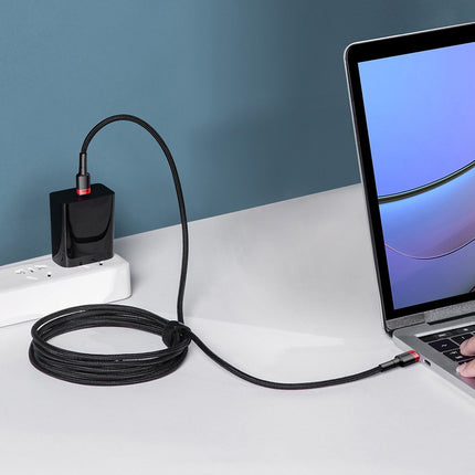 BASEUS Nylon strong cable USB-C PD cable 100W 20V 5A 2m black – image 8