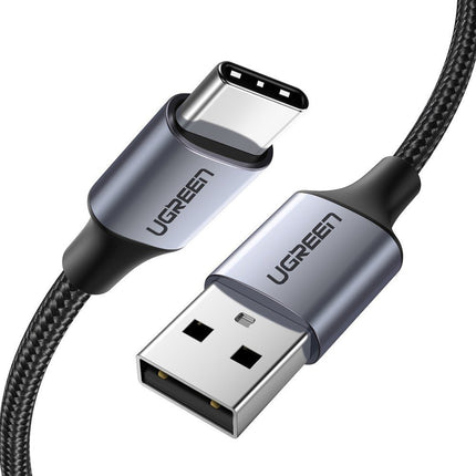 UGREEN Cable USB - USB-C QC 3.0 3A 1m gray