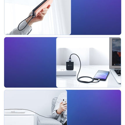UGREEN Cable USB - USB-C QC 3.0 3A 1m gray – image 10