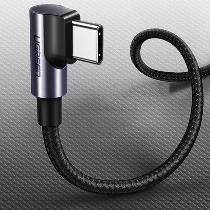 UGREEN Angled USB-C Power Delivery cable 60W 20V 3A 2m black and gray – image 8