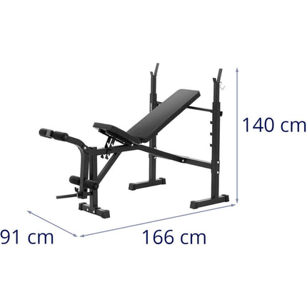 GYMREX weight bench adjustable up to 100 kg – image 6