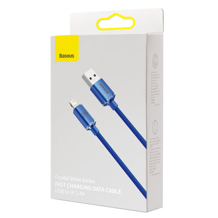 BASEUS iPhone cable for fast charging and data transfer USB - Lightning 2.4A 2m blue – image 5
