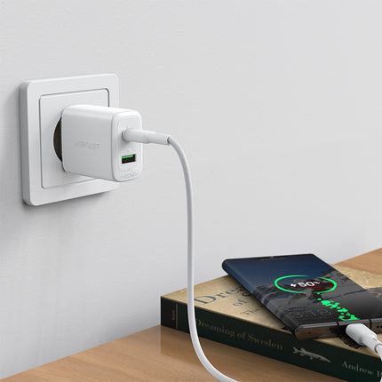 ACEFAST USB-C USB 32W wall charger PPS PD QC 3.0 AFC FCP white – image 13