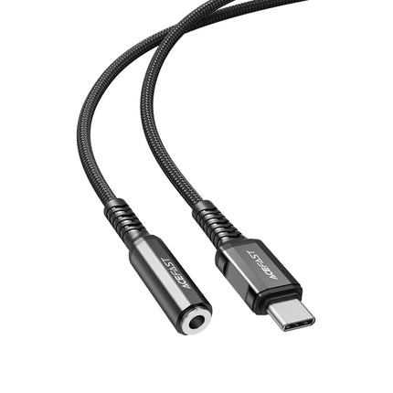 ACEFAST AUX USB-C to 3.5mm mini jack 18cm audio headphone adapter black – image 2