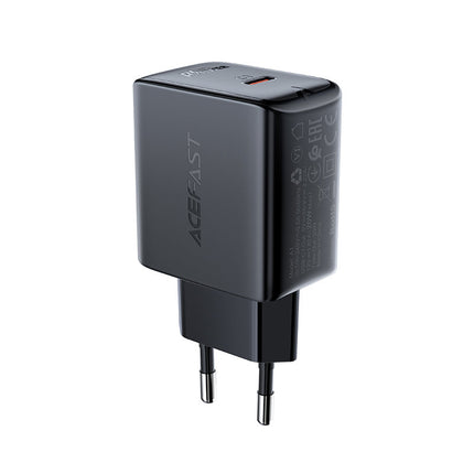 ACEFAST Fast USB-C 20W Power Delivery charger, black