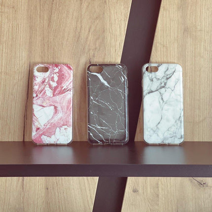 WOZINSKY Marble gel case marble cover for Samsung Galaxy S22 Ultra white – image 7