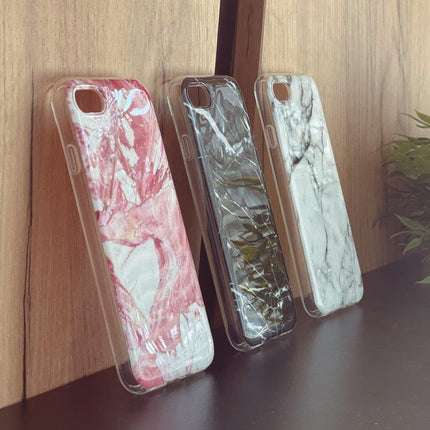 WOZINSKY Marble gel case marble cover for Samsung Galaxy S22+ pink – image 8