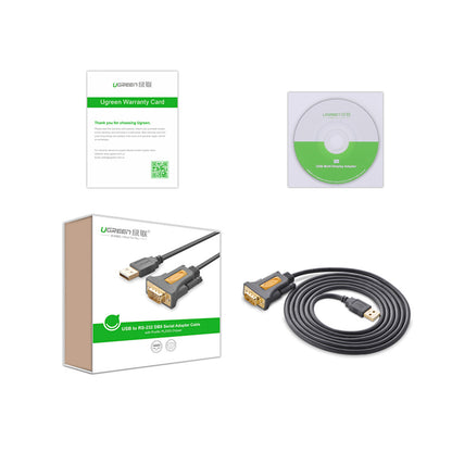 UGREEN Adapter adapter cable USB-A - DB9 RS-232 1.5m gray – image 3