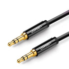 UGREEN Cable AUX audio cable, straight plug, minijack 3.5 mm, 1 m, black