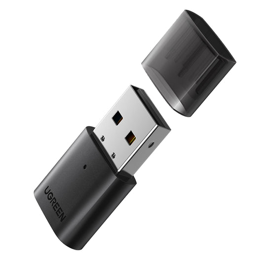 UGREEN Bluetooth 5.0 USB-A transmitter and receiver adapter, black