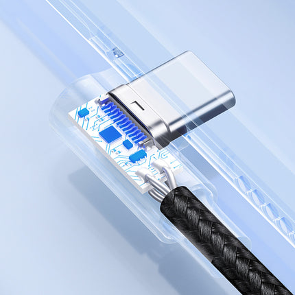 UGREEN Angled USB-C - USB 2.0 cable 480Mb/s 3A 3m black – image 2