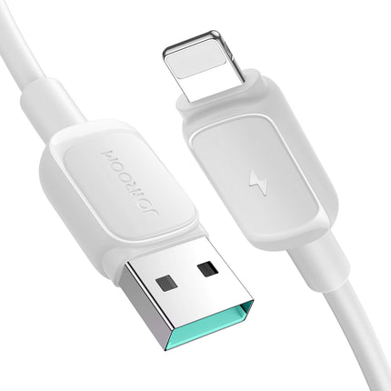 JOYROOM Cable for iPhone Lightning - USB 2.4A 1.2m white