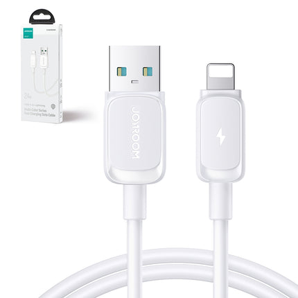 JOYROOM Cable for iPhone Lightning - USB 2.4A 1.2m white – image 3