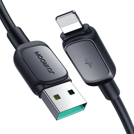 JOYROOM Cable for iPhone Lightning - USB 2.4A 1.2m black