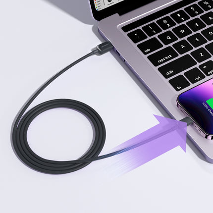 JOYROOM Cable for iPhone Lightning - USB 2.4A 1.2m black – image 6