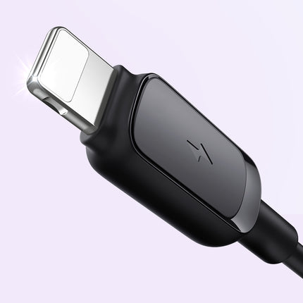 JOYROOM Cable for iPhone Lightning - USB 2.4A 1.2m black – image 8