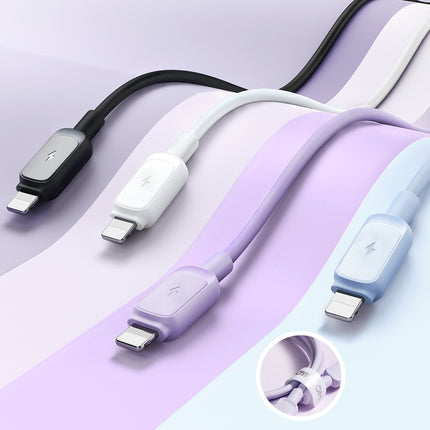 JOYROOM Cable for iPhone Lightning - USB 2.4A 1.2m black – image 9