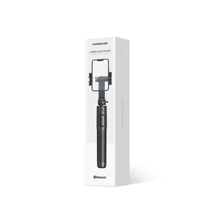 UGREEN Selfie stick, telescopic phone stick with stand and Bluetooth remote control, 1.5 m, black – image 5